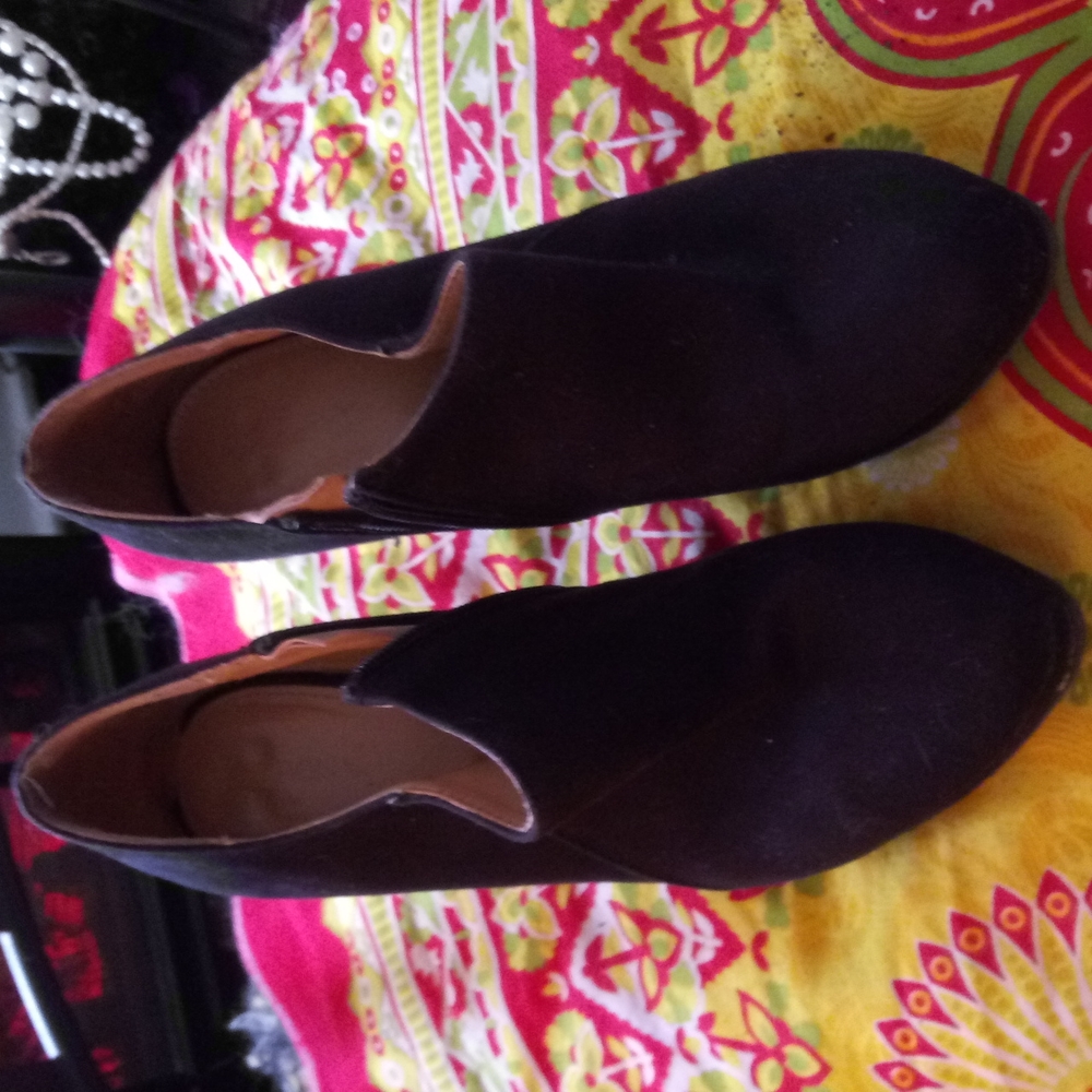 Black Suede Boot